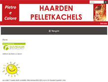 Tablet Screenshot of houtcvholland.nl